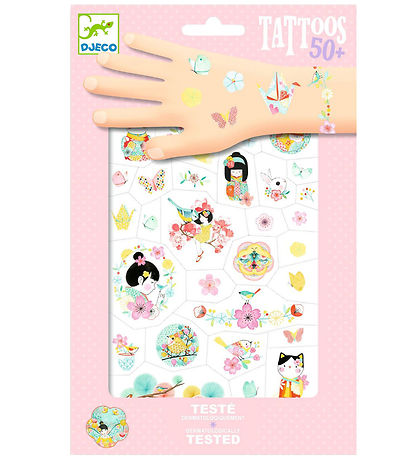 Djeco Tattoos - Sakura - 50+ Tattoos