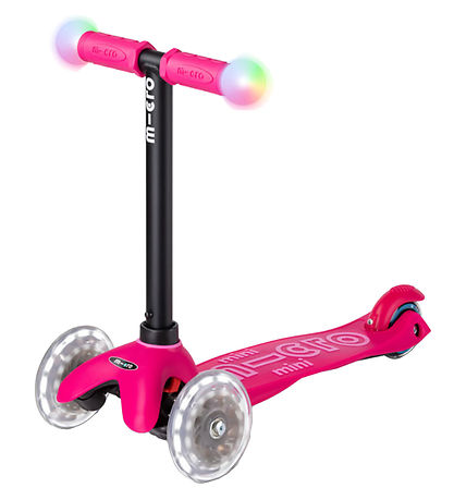 Micro Scooter - Mini2grow Deluxe Magic LED - Pink Micro Scooter - Mini2grow Deluxe Magic LED - Pink
