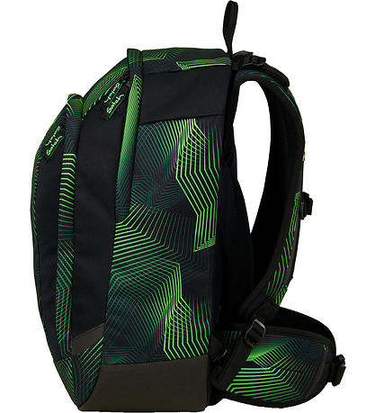 Satch School Backpack - Air - Seismic Green