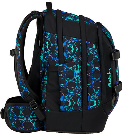 Satch Schulranzen - Packung - Caleido Blue