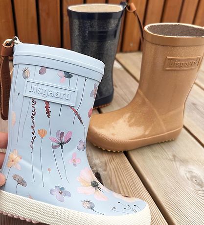 Bisgaard Rubber Boots - Fashion - Brown Glitter