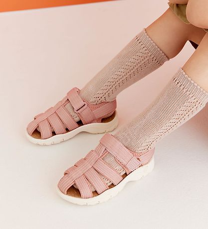 Bisgaard Sandals - Nickel - Rose