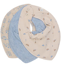 Pippi Drool bib - Pointy - 3-Pack - Blue Joint Pippi Drool bib - Pointy - 3-Pack - Blue Joint
