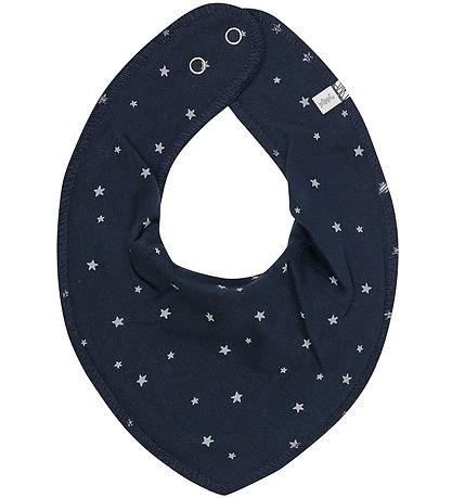Pippi Drool bib - Pointy - 3-Pack - Dark Navy