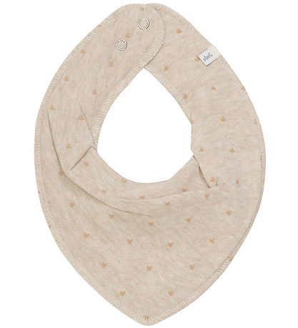 Pippi Drool bib - Pointy - 3-Pack - Burlwood