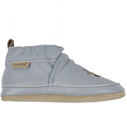 En Fant Soft Sole Leather Shoes - Applique - Tradewinds w. Excav