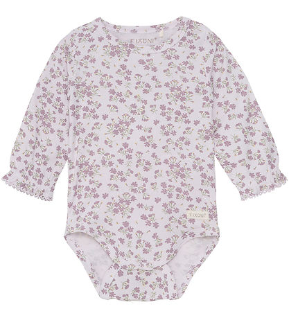 Fixoni Bodysuit l/s - Gray Lilac Fixoni Bodysuit l/s - Gray Lilac