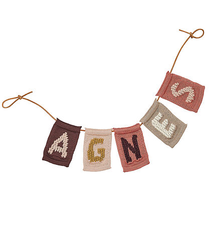 Smallstuff Knitted Letter - G - Pink Alphabet
