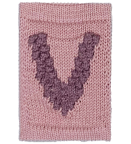 Smallstuff Knitted Letter - V - Pink Alphabet Smallstuff Knitted Letter - V - Pink Alphabet