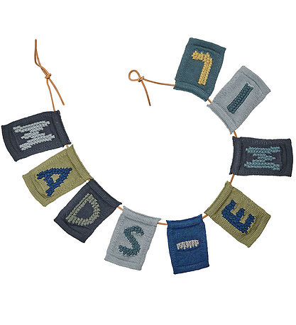 Smallstuff Knitted Letter - S - Blue Alphabet