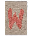 Smallstuff Knitted Letter - W - Pink Alphabet Smallstuff Knitted Letter - W - Pink Alphabet