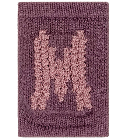 Smallstuff Knitted Letter - M - Pink Alphabet