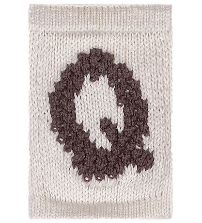 Smallstuff Knitted Letter - Q - Natural Alphabet