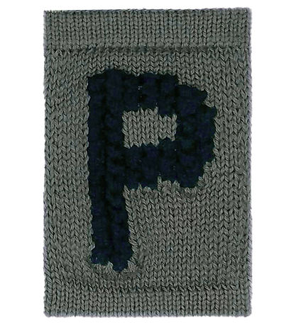 Smallstuff Knitted Letter - P - Blue Alphabet