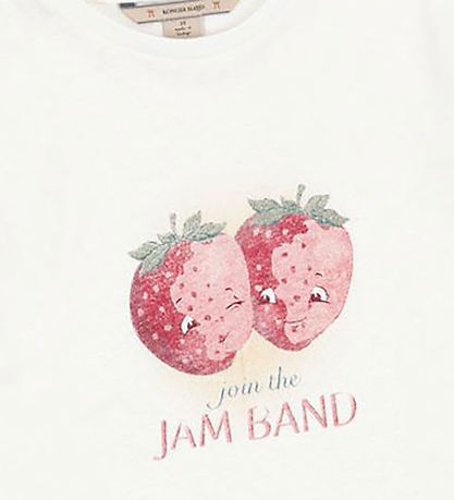 Konges Sløjd T-shirt - Era - Off White/Jam
