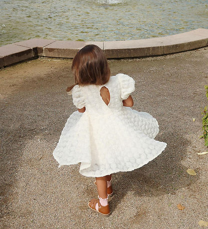 Konges Sløjd Kleid - Verbündeter - Antique White