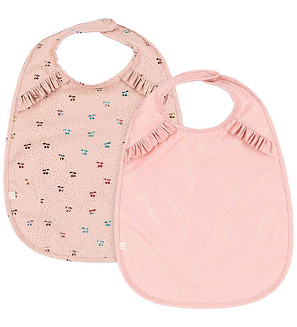 Konges Sløjd Bib - 2-Pack - Cherry Sparkle