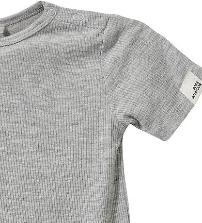 Sofie Schnoor Samfella c/o - Rib - Grey Hveiti