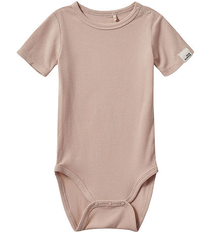 Sofie Schnoor Bodysuit s/s - Rib - Light Rose