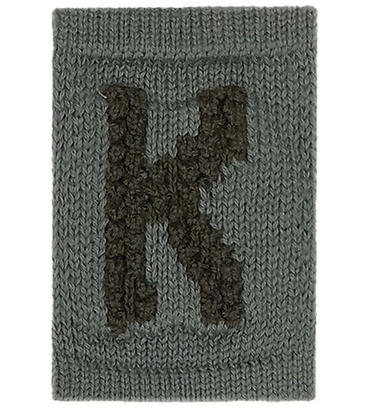 Smallstuff Knitted Letter - K - Blue Alphabet
