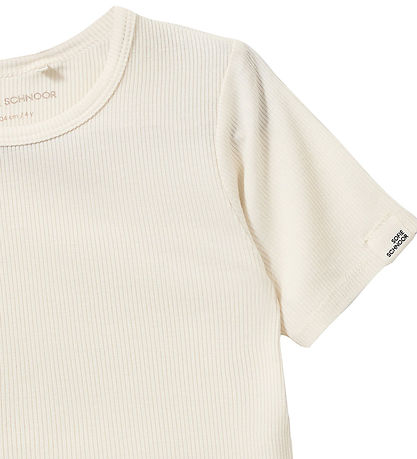 Sofie Schnoor T-shirt - Rib - PiperSK - Off White