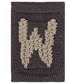 Smallstuff Knitted Letter - W - Natural Alphabet Smallstuff Knitted Letter - W - Natural Alphabet