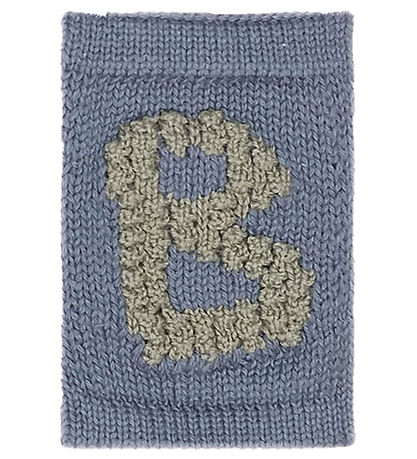 Smallstuff Stickat Buchstabe - B - Blaues Alphabet