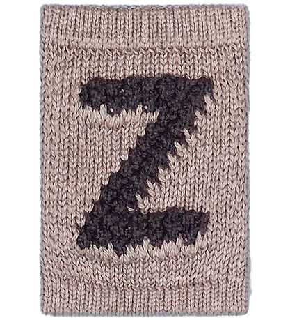 Smallstuff Knitted Letter - Z - Natural Alphabet