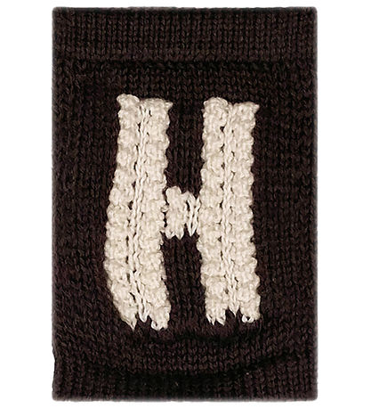 Smallstuff Knitted Letter - H - Natural Alphabet