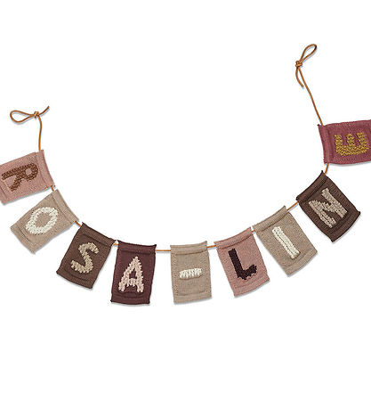 Smallstuff Knitted Letter - Hyphen - Natural Alphabet