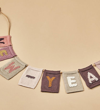 Smallstuff Knitted Letter - Hyphen - Natural Alphabet