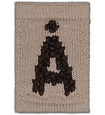Smallstuff Knitted Letter - A - Natural Alphabet Smallstuff Knitted Letter - A - Natural Alphabet