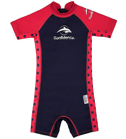 Konfidence Badedrakt - UV50+ - Rosa/Navy