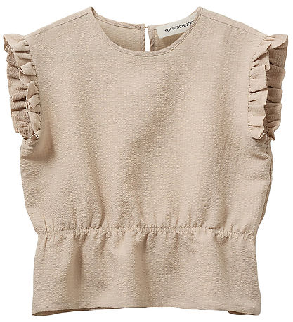 Sofie Schnoor Top - Samillasy - Soft Brown