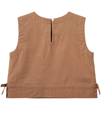 Sofie Schnoor Top - Cotton/Linen - Ezmask - Rose Brown