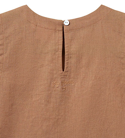 Sofie Schnoor Top - Cotton/Linen - Ezmask - Rose Brown