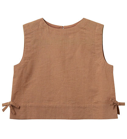 Sofie Schnoor Top - Cotton/Linen - Ezmask - Rose Brown