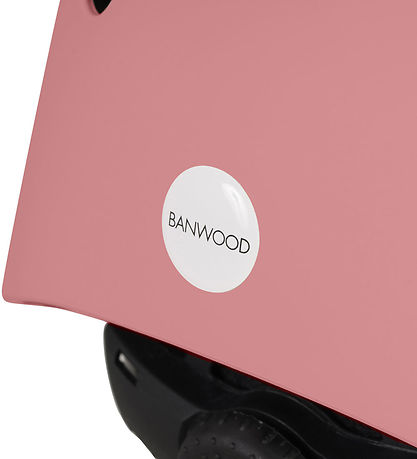 Banwood Cykelhjälm - Eko - Raspberry