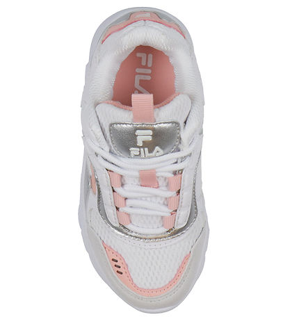 Fila Shoes - Collene Logo Kids - White/Silver