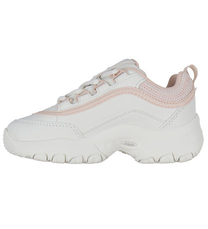 Fila Shoes - Strada Logo - White/Mauve Chalk