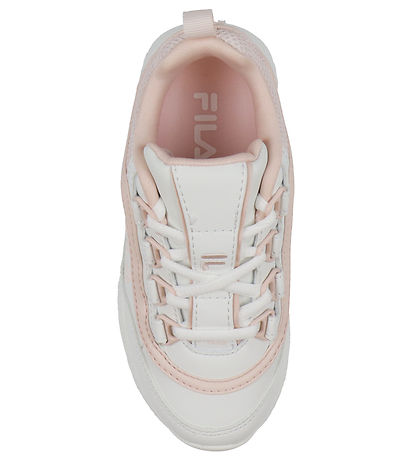 Fila Shoes - Strada Logo - White/Mauve Chalk