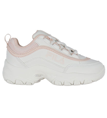 Fila Shoes - Strada Logo - White/Mauve Chalk