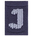 Smallstuff Knitted Letter - J - Blue Alphabet