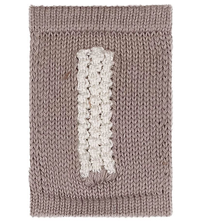 Smallstuff Knitted Letter - I - Natural Alphabet