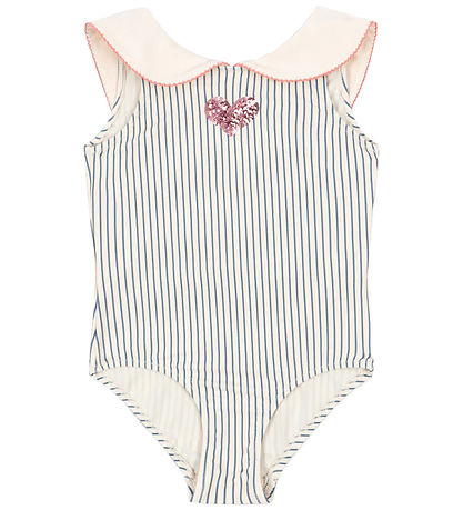 Konges Sløjd Swimsuit - Gina - Blue Stripe Konges Sløjd Swimsuit - Gina - Blue Stripe