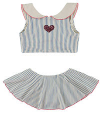 Konges Sløjd Bikini - Gina - Blue Stripe Konges Sløjd Bikini - Gina - Blue Stripe