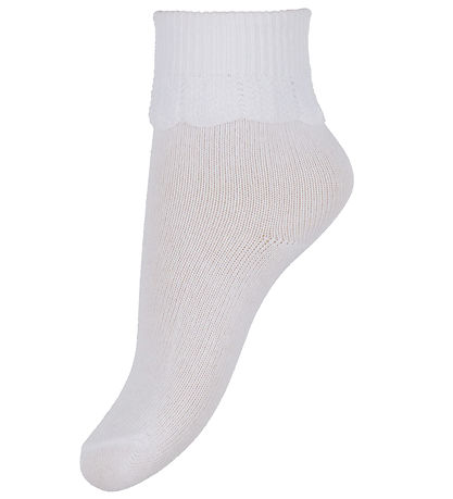Konges Sløjd Sokken - 3-pack - Frill - Zand/Optisch White/Frambo Konges Sløjd Sokken - 3-pack - Frill - Zand/Optisch White/Frambo