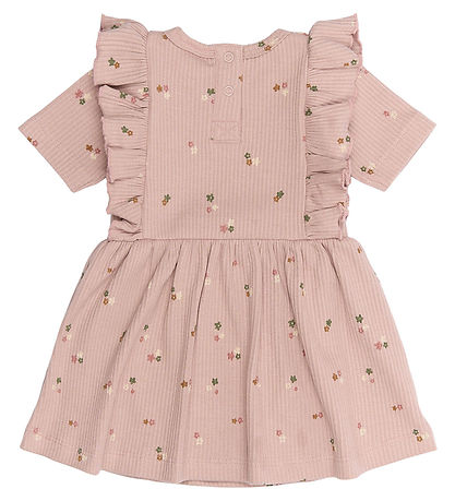 The New Siblings Bodysuit w. Skirt s/s - TnsBodelia - Rib - Adob