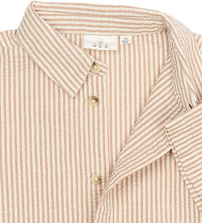 The New Hemd - TnOllie - Indianer Tan Striped The New Hemd - TnOllie - Indianer Tan Striped