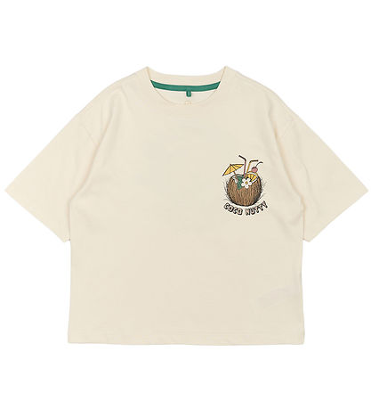 The New T-skjorte - TnOleen - White Swan m. Trykk The New T-skjorte - TnOleen - White Swan m. Trykk